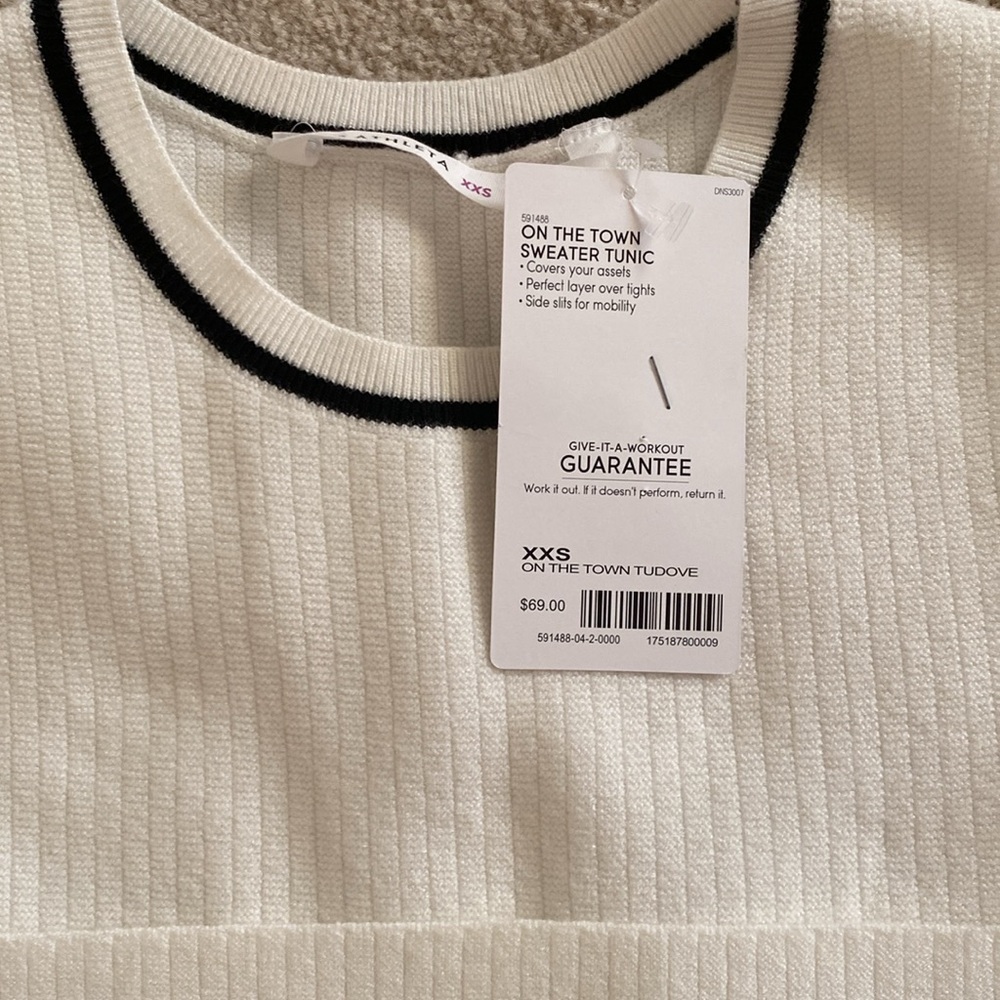 Athleta XXS sweater tunic NWT - Picture 10 of 10